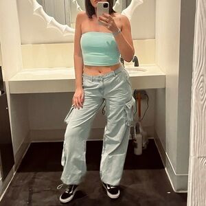 Pacsun Low Rise Cargo Jeans Women’s Medium